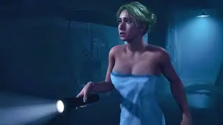 Until Dawn Remake Walkthrough 4K - Chapter 5, Sanatorium, Dog, Bear Trap, Gun