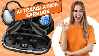 🔗 Buy on Amazon 👇 AI Translation Earbuds Real Time Bluetooth