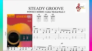 Steady Groove - Guitar Method Book 2 | Notes and Tablature