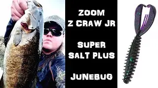 Bass Fishing with the Zoom Z Craw Jr