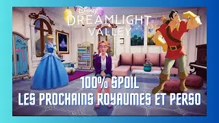 DISNEY DREAMLIGHT VALLEY 100% SPOIL : INFO ET IMAGES INÉDITE ➡️les prochains royaumes et personnages