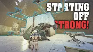 Heavy Turrets and PVP Day 1 | Ark Pvp MTS Beginners E1