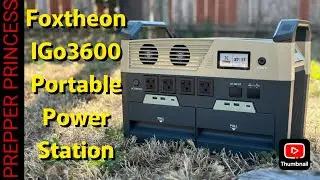 Обзор портативной электростанции Foxtheon IGo3600