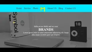 This Simple Landing Page Design Uses HTML, CSS and a Custom Font to Create an Eye-Catching Design!