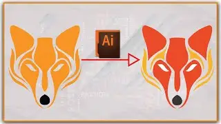 How to quick trace in Adobe Illustrator / Fox Image Trace Pen tool and Pnchor point tool