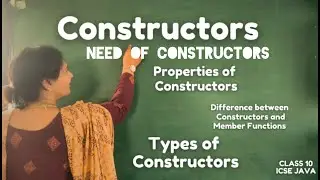 Constructors (Full video)