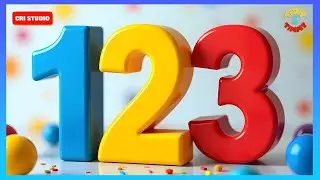 Number Song from 1 To 10 | Learn Colors with Balls | Vehicle Names | Counting | Numbers for kids