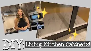DIY KITCHEN LINERS | KITCHEN ORGANIZATION DIY | DIY KITCHEN