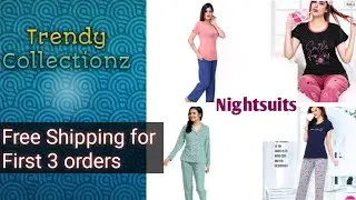 Affordable girls cotton nightsuits | Cash on delivery | part-19 | Trendy Collectionz |