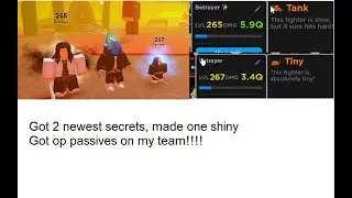 Got 2 Betrayer New Secret and made one shiny + Update 25 Anime Fighters