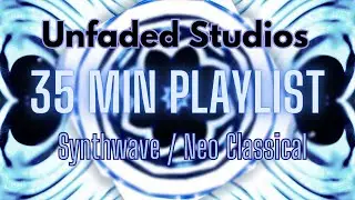 Neo Fusion 1.0 | 35-Minute Ambient Synthwave Journey (Kaleidoscopic Visuals &bull; No Vocals)