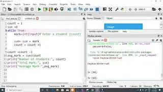 Python Problem Solving Using break Statment