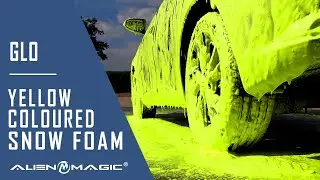 Alien Magic Car Detailing | GLO Yellow Snow Foam Pre Wash