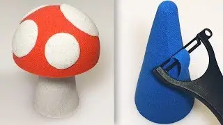 Very Satisfying Video Compilation 64 Kinetic Sand Cutting ASMR
