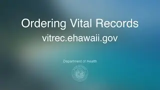 Ordering Vital Records