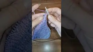Einfaches Dreiecktuch stricken.  Super f&uuml;r Anf&auml;nger