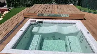 Swimdeck, le plancher coulissant pour spa de Clairazur