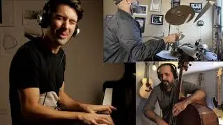 Low-latency remote trio with Eric Harland & Jorge Roeder: Late Night Geometry