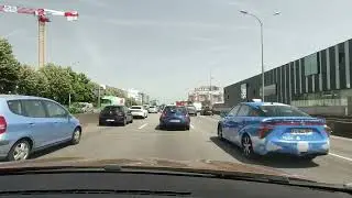 Demi-Tour de Paris (VBR-73 Relaxing Driving in France, No Talking)