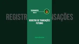 V&iacute;deo 6 - Lan&ccedil;amentos Futuros e controle de Status: Pago e Em aberto