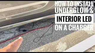 How to install Underglow & Interior LED's on a Charger