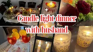 Vlog #31 | How I Arranged a Romantic Candlelight Dinner for My Husband