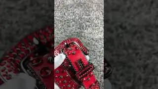 BB simon красный ремень