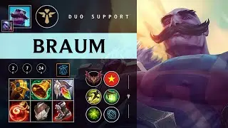 Braum Support vs Leona - VN Grandmaster Patch 26.01