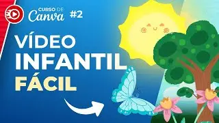 Como Criar Desenho Animado no Canva | Animação Infantil Passo a Passo