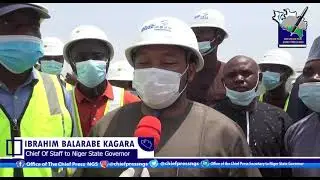 NIGER STATE GOVERNMENT DELEGATION VISITS ZUNGERU HYDRO DAM SITE PROJECT