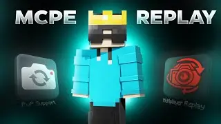 How to make BEST Replays & Cinematics in Minecraft PE! 🤯 [Best Replay Mod]