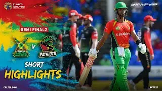 Semi Final 2 | Highlights | Guyana Amazon Warriors vs St Kitts & Nevis Patriots | CPL 2021