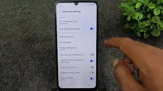 Samsung Galaxy A05s Battery percentage notification status bar se hide&nbsp;kaise&nbsp;kare