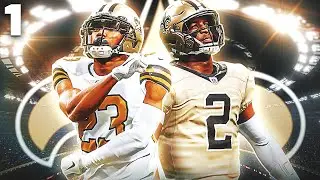 THE SAINTS ARE MY NEW FRANCHISE TEAM, LETS WIN IT! Madden 22 Saints Franchise #1