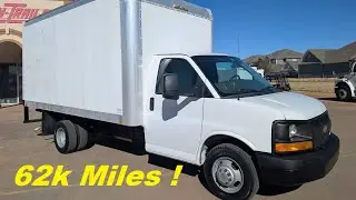 2015 CHEVY Express 3500 Box Truck For Sale - Low Miles