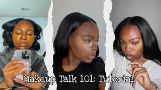 let's talk makeup 101: detailed tutorial + tips ♡ | UK girl inspired | *no flashback* | Nia Symone