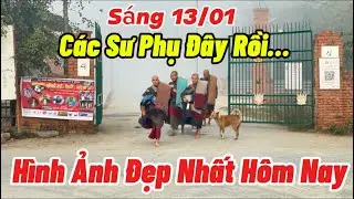 13/01 Hình Ảnh Đẹp Nhất Hôm Nay…Rất Đông Các Thầy Di Chuyển Tại Cổng Số 4 Hôm Nay…