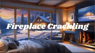 Fireplace Crackling (4H) &ndash; Cozy Winter Room Ambience