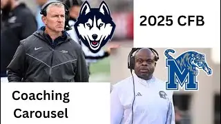 2025 CFB Coaching Carousel 12/07/25: Charles Huff ➡️ Memphis 🔵🐯