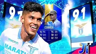 FIFA 19 TOTS CORREA 91 PLAYER REVIEW