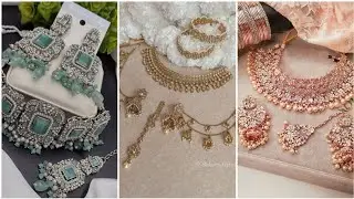 Wedding Bridal Jewelry Set For Women ||| Beautiful Bridal Jewelry Set 2026