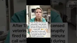 No more gatekeeping🙏#job #secret #veterinarian #dog #health #usa