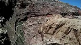 Hidden Splendor, UT - Canyon Approach and Landing (Utah backcountry ) HD