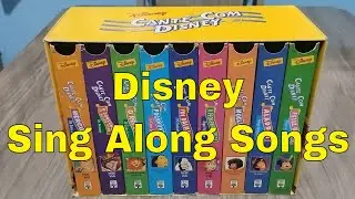 DISNEY'S SING ALONG SONGS: VHS COLLECTION (BILINGUAL EDITION) | Unboxing
