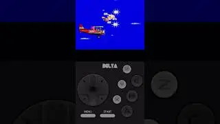 Sonic rom hack running on Delta #emulator #shorts #sega #sonic