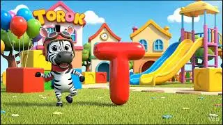 Letter T Song 🚂🧸 | ABCD song for kids | Alphabet for Kids | Nursery Rhymes 