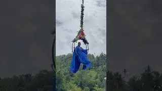 Aloha Ubud Swing Bali#Lady on Swing#