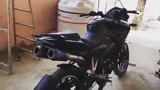 Pulsar AS 150 With Twin Exhaust