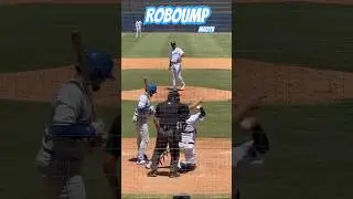 ⚾️RoboUmp⚾️ Blue says strike, hitter appeals, call reversed.  #MA2tv #baseball #Life #RoboUmp #ABS
