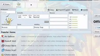 Team Builder Custom Mod Solution for Pokemon Showdown servers